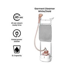 2000W Garment Steamer with 6 steam setting Digital