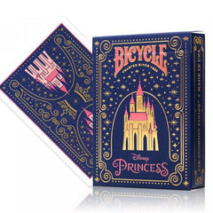 disney princess playing cards blue