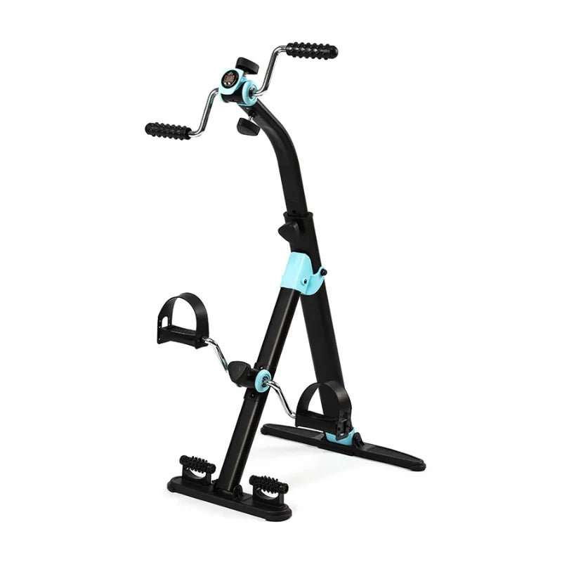 Black Bull Foldable Mini Exercise Bike for Home Office Indoor Use