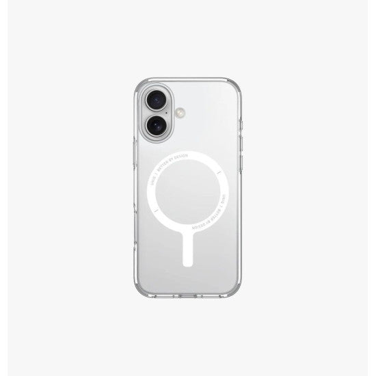 UNIQ HYBRID IPHONE 16 (2024) 6.7 MAGCLICK CHARGING CLARIO (ECO) - LUCENT (CLEAR)