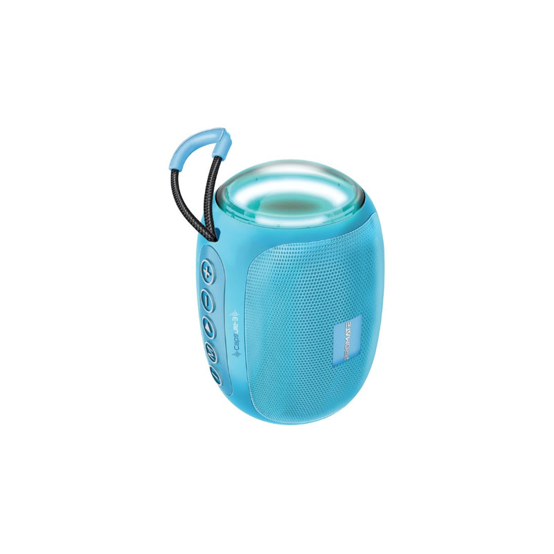 Promate - Capsule-3 LumiFlux™ High-Definition Wireless Speaker ,Blue