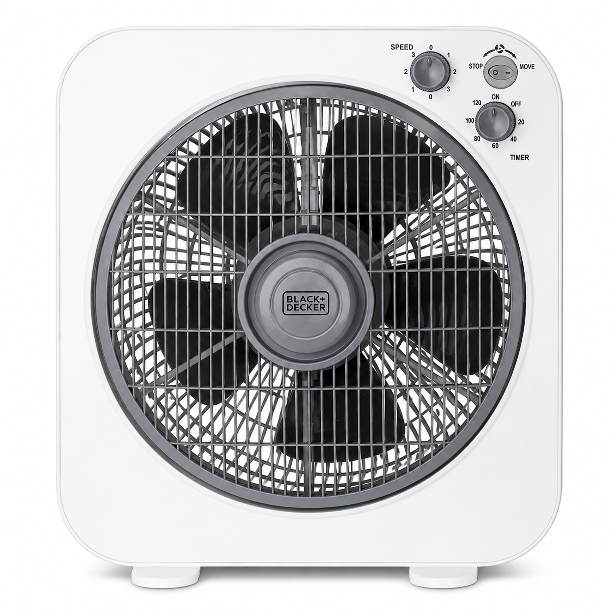 B+D Box Fan 3 Speed 12
