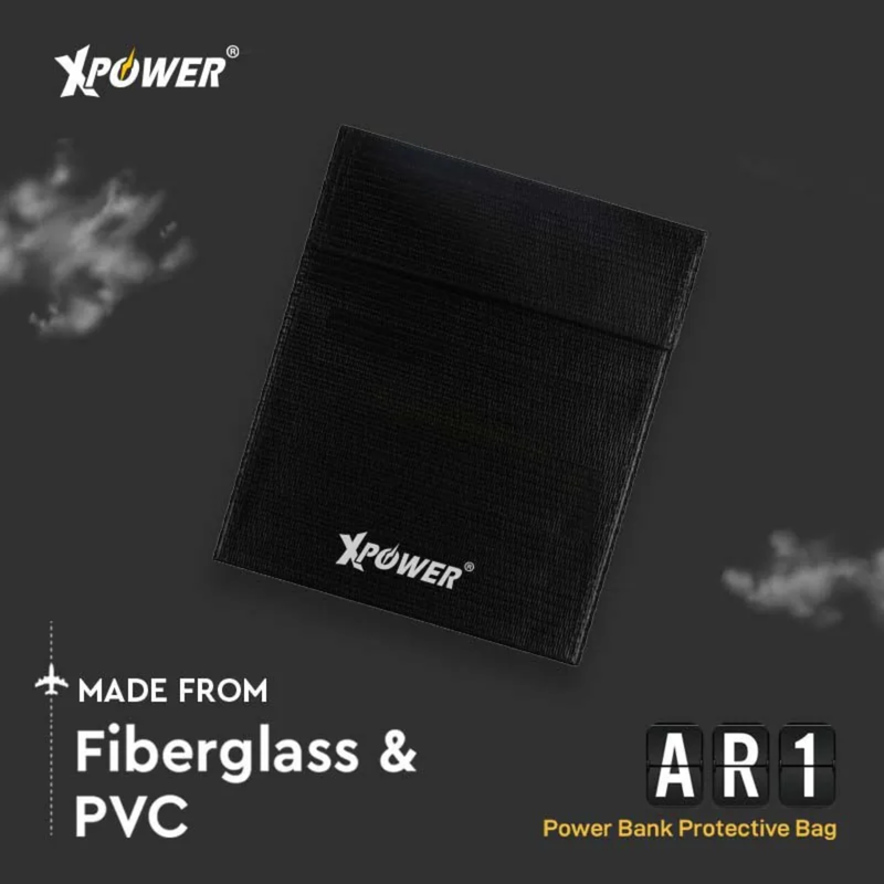 XPower AR1 Power Bank Protective Bag (Square) Black-4895246612997