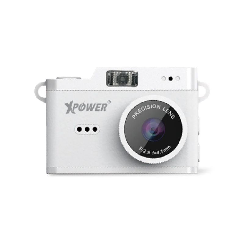 XPower XC-1 Mini Digital Camera XC1 (0.96" display, won’t hinder photos) White-4895246614052