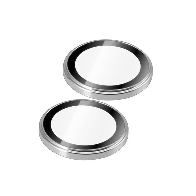 Torrii BODYGLASS Aluminium Camera Protector Ring for iPhone Duo – Silver