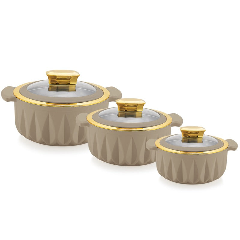 DAEWOO  THERMOWARE  SET 3PCS  1.4L , 2.8 ,  3.2L