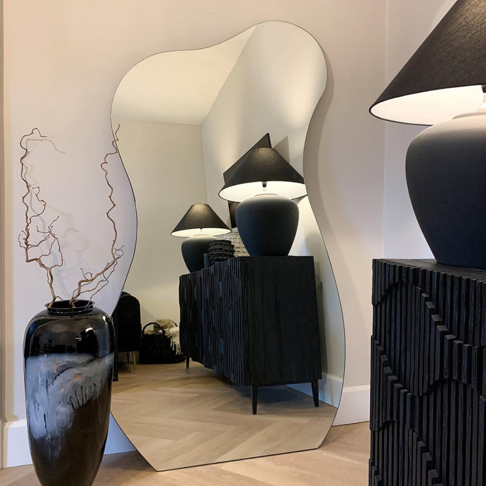 Large guitar frame design mirrors with frame