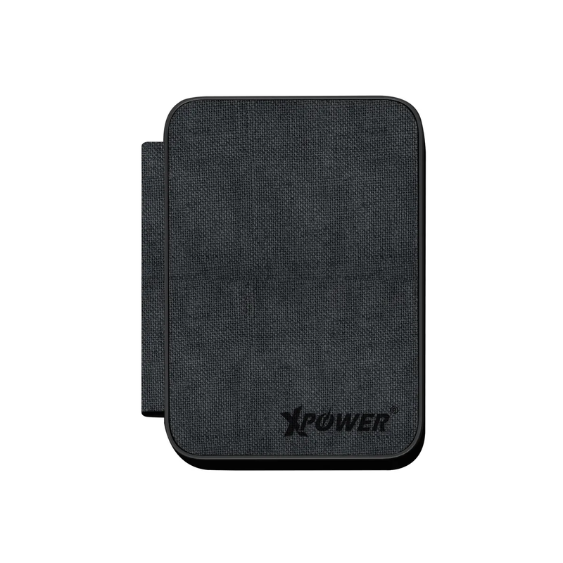 XPower WLM9 3 In 1 Magnetic Wireless Travel Charging Pad - Black