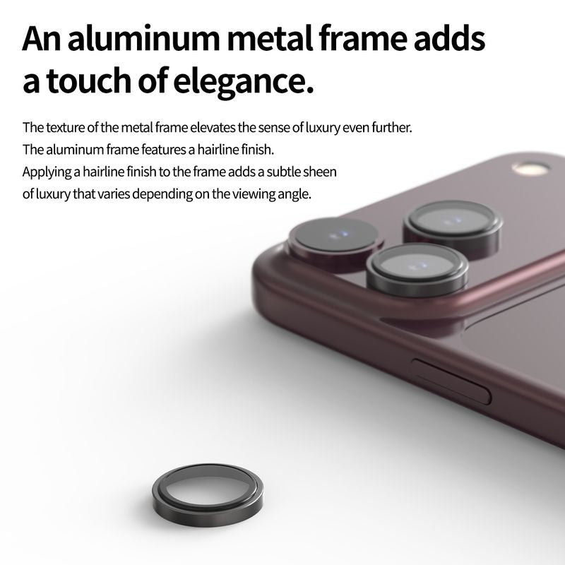 Araree Core Camera Matel Ring 1 Pcs Camera Lens Protector For iPhone 18 Pro Max/iPhone 18 Pro -Clear