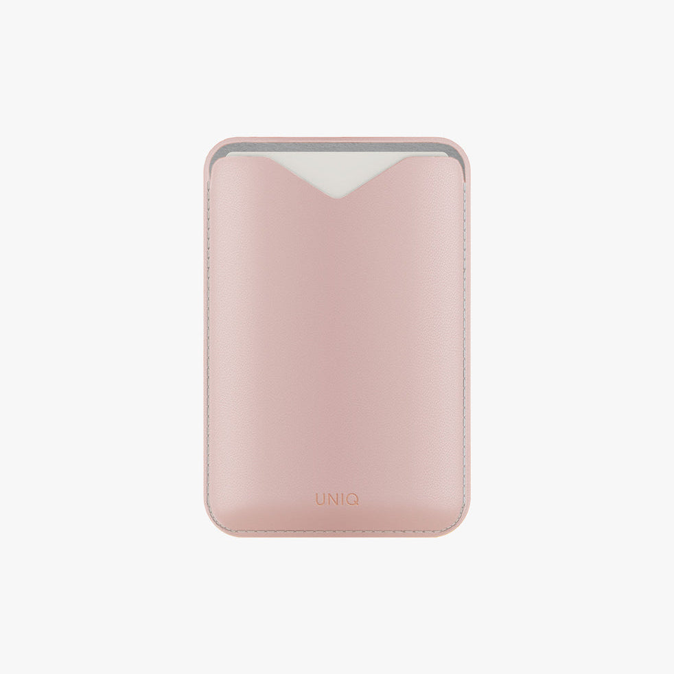 UNIQ LYDEN EVO MAGNETIC STAND CARD HOLDER - BLUSH PINK