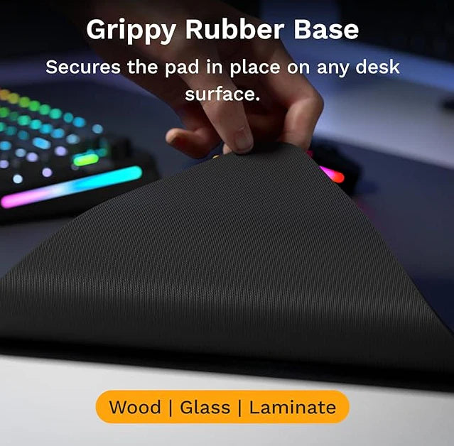 Glorious GMP 2 Edgeless Cloth Gaming Mouse Pad 3XL (610 mm x 1220 mm) - Black