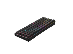 Gamax GM-204 4-in-1 Wired PC Accessory Set (AR Mechanical Keyboard, Mouse, Mousepad, Headset) - Black