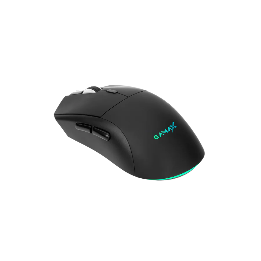 Gamax GM-204 4-in-1 Wired PC Accessory Set (AR Mechanical Keyboard, Mouse, Mousepad, Headset) - Black