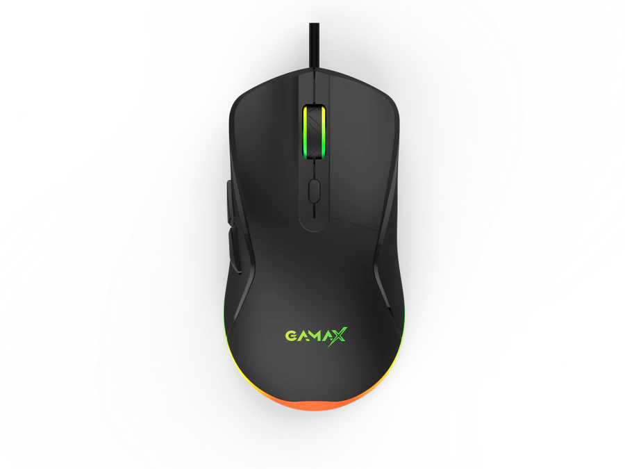 Gamax GM-645 4-in-1 Wired PC Accessory Set (Ar Keyboard, Mouse, Mousepad, Headset) - Black