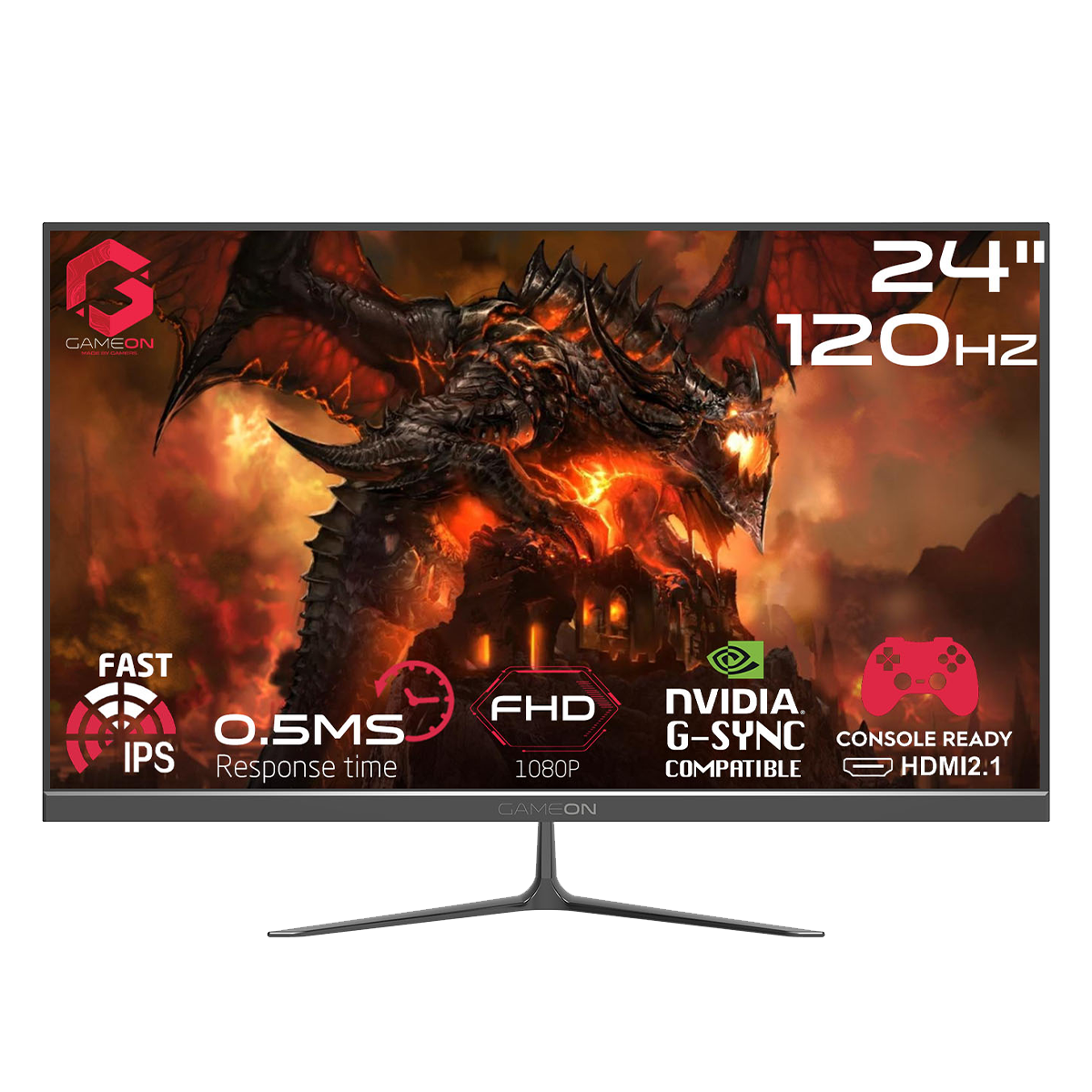 GAMEON GOES24FHD100IPS 24 FHD 100Hz  IPS Gaming Monitor