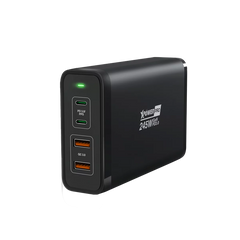 XPower Pro Gx245 245W 4-Port PD Gan Desktop Charger - Black