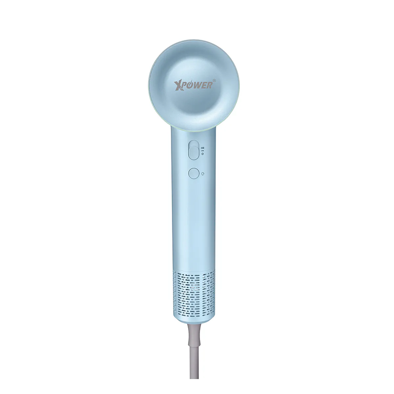 Xpower 1600W Powerwind Hair Dryer - Blue