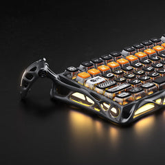 GravaStar Mercury K1 Pro 75% Wireless Mechanical Gaming Keyboard,CyberFlare