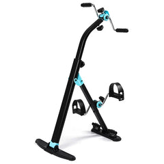 Black Bull Foldable Mini Exercise Bike for Home Office Indoor Use