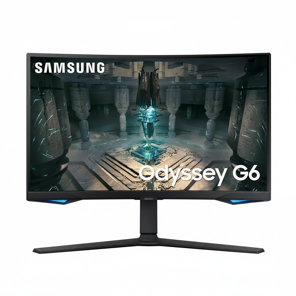 G6 27” CURVE, QHD, 240HZ, 1MS, HDR600, NVIDIA G-SYNC, 2.1 HDMI, SMART, BLUETOOTH