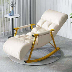 Black Bull Bean Bag Chair High-Quality Modern Fabric Recliner Chaise Lounge
