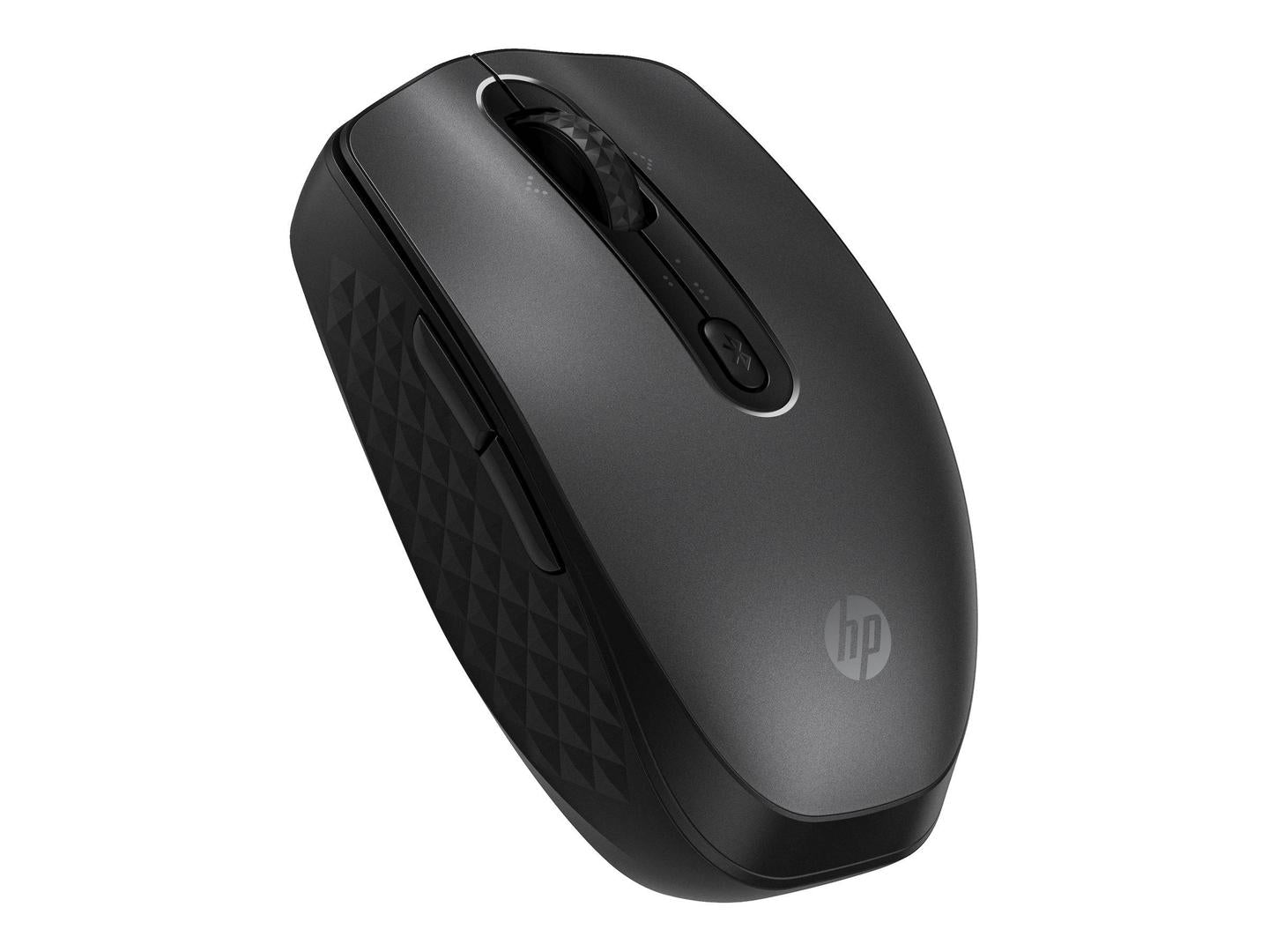 ماوس لاسلكي قابل لإعادة الشحن HP 690 - دقة تصل إلى 4000 نقطة في البوصة / 7 أزرار (6 منها قابلة للبرمجة) / اللون أسود