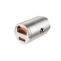 Wiwu Nano 30W A+C Fast Car Charger Wi-QC028