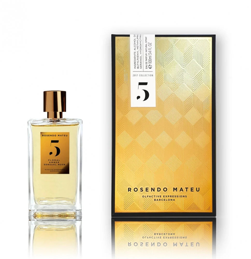 ROSENDO MATEU NO.5 FLORAL AMBER SENSUAL MUSK EDP 100 ML