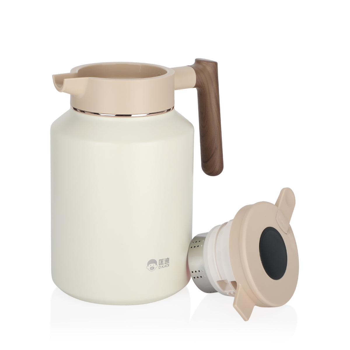 D. Kadi KD9096-1900W Vacumm Bottle  1900ML-WHITE