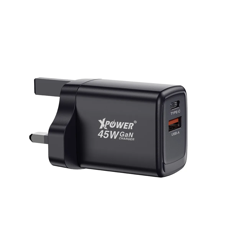XPower GW45 45W PD 3.0/QC Gan Mini Wall Charger  - Black