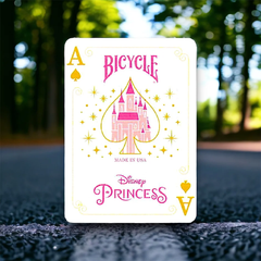 disney princess playing cards pink