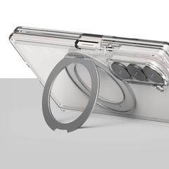 Araree Duple 360 Magsafe Stand Cover For Z Fold 8 Ultra-Clear