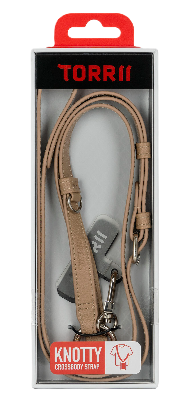 Torrii Knotty Crossbody Strap (Pu) – Khaki-4897078508998