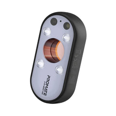 PROMATE Portable Anti-Peep IR Camera Detector with Trigger Alarm & Flashlight,Black