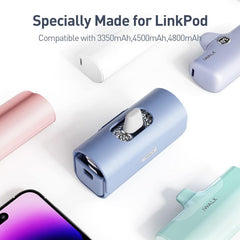 IWalk LINKPOD BAGS for Pocket Battery - Purple