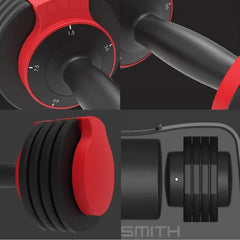 Kingsmith DB15A Adjustable Dumbbell, Compact Weight Set, Black