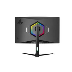 SHARX Gaming Monitor 27", OD 300Hz Refresh Rate, 0.3ms (MPRT) Response Time, Curved VA, FHD, 2.1HDMI, Adjustable Stand, RGB Backlight, 3W Speaker, Free Sync, G-Sync Compatible.
