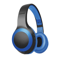 Promate - LaBocaHigh Fidelity Over-Ear Wireless Headphones,Blue