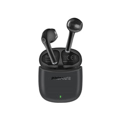 Promate High Definition Bluetooth v5.3 ENC TWS With IntelliTouch,Black