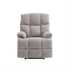 Lounge Swivel Rocking Recliner Sofa – Premium Chenille Fabric Comfort Design (88×94×103 cm) – Light Grey
