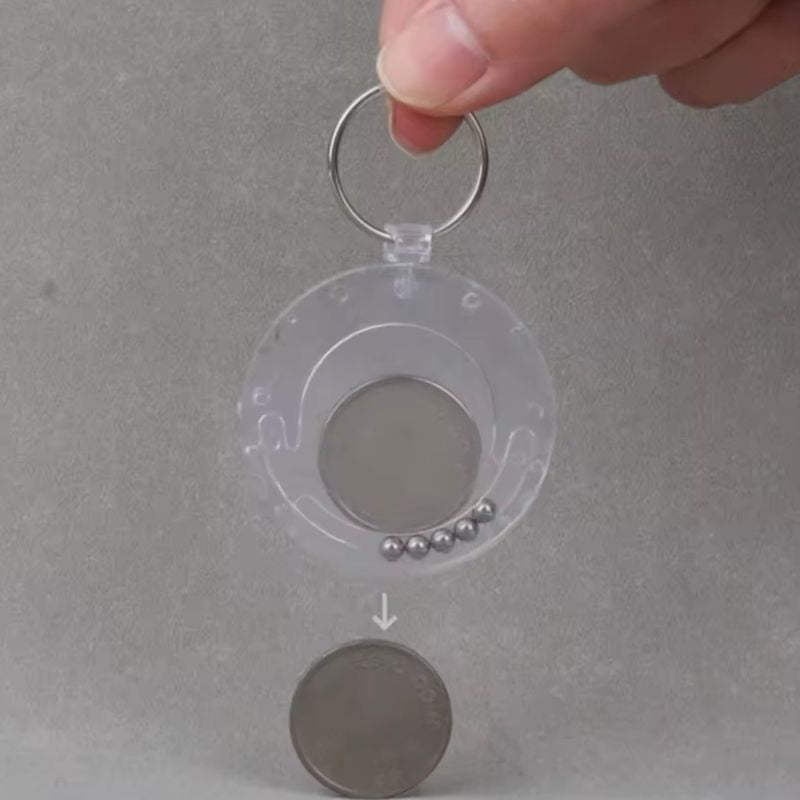Coin Escape Puzzle Keychain