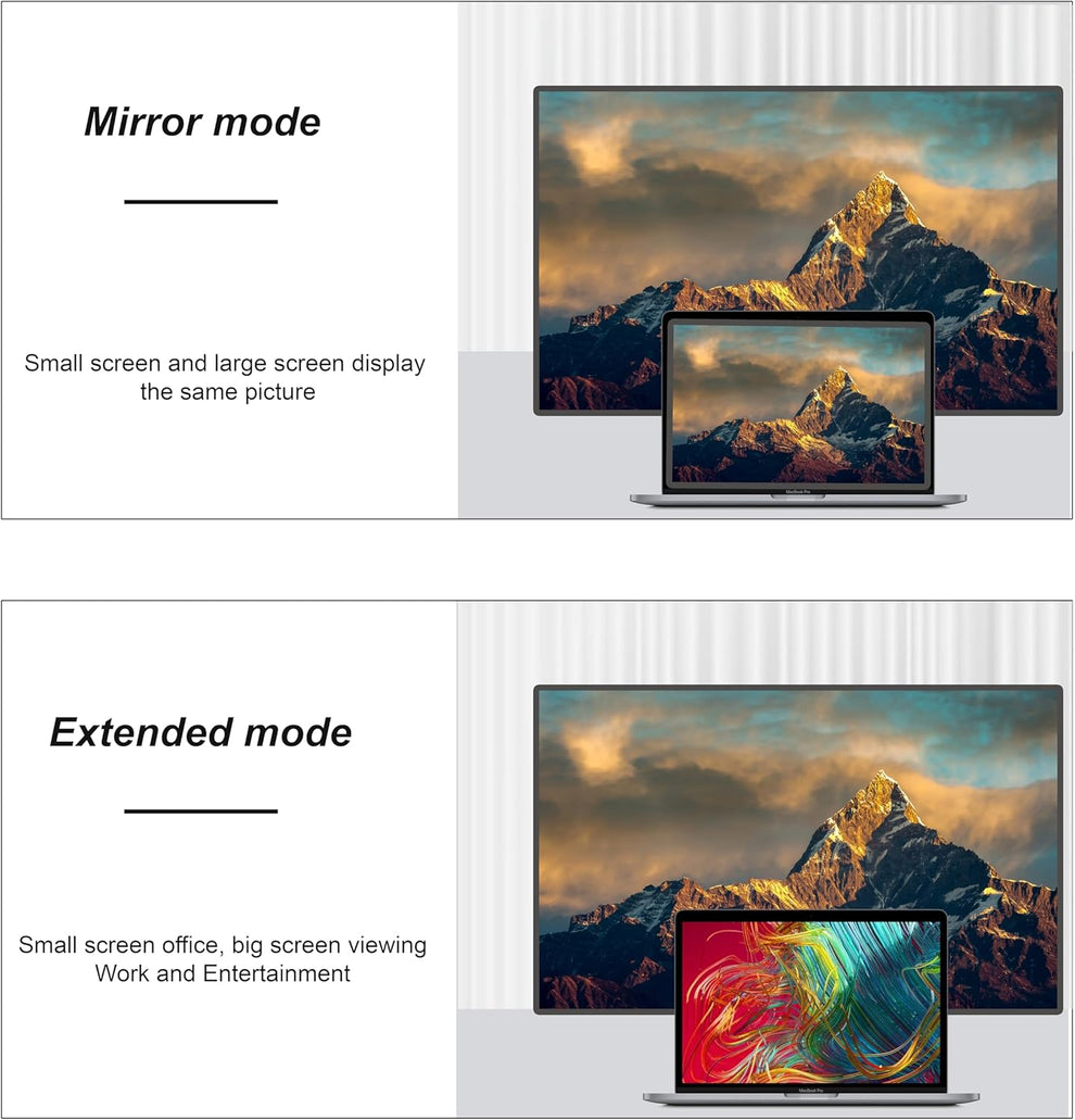 Mowsil 8K HDMI 2.1 Active Optical Cable | 48Gbps High Speed Fiber HDMI, 8K@60Hz, 4K@120Hz, HDR, eARC