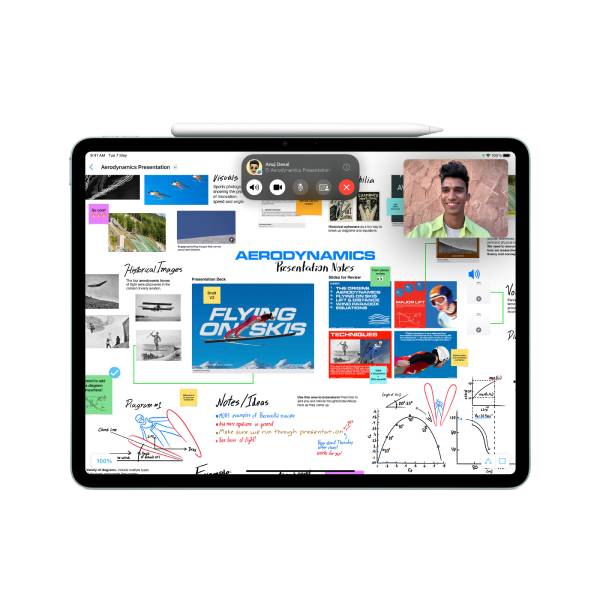 Pencil Apple iPad Pro 2024 Compatible with iPad Pro M4 & Air M2 - White