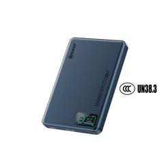 XPower MagDigita² 2nd Gen Color TFT Display PD 3.0+QI2 MagCharge 10000mAh Power Bank - Blue