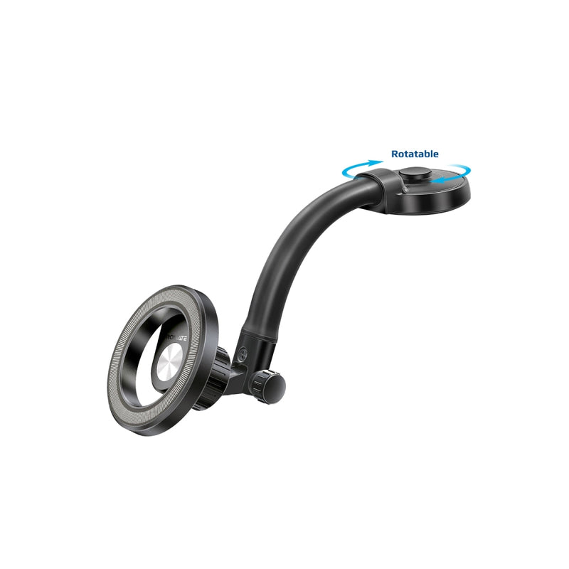 Promate - MagGrip™ 360° Cradleless Magnetic Ring Smartphone Holder ,BLACK