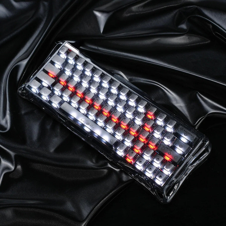 GravaStar Mercury V60 60% Hall Effect Magnetic Switch Gaming Keyboard - Onyx Crystal