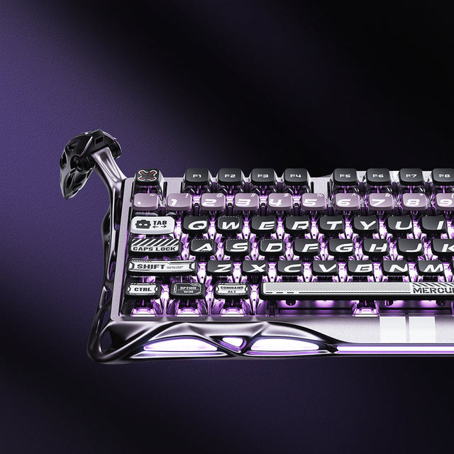 GravaStar Mercury V75 Pro 75% Hall Effect Magnetic Switch Gaming - Iron Purple