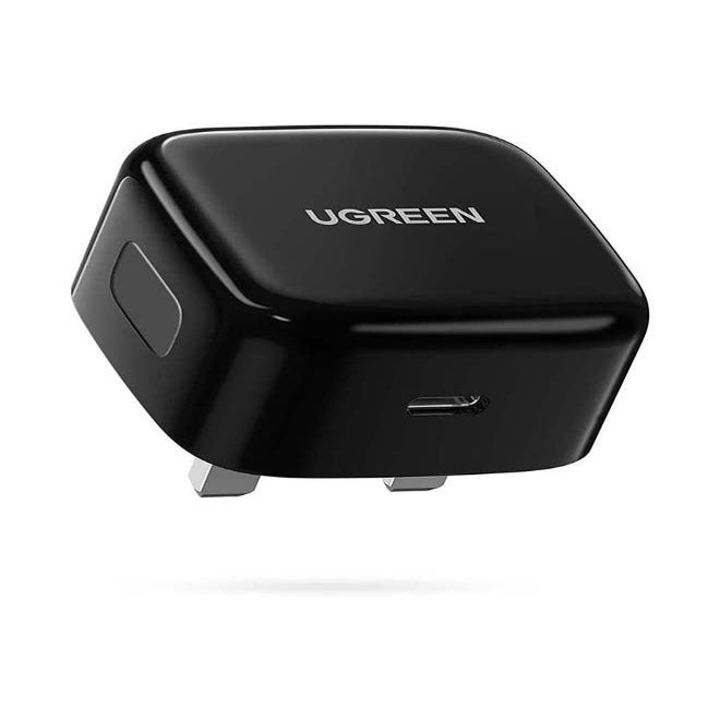UGREEN PD20W Fast Charger One - Port Black UK CD137