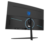 Sades NC-Pelagia SC-CJ04F24B, 24" FHD 1920x1080, 200Hz, 0.5ms, HDMI 2.1, VA, Curved Gaming Monitor - Black