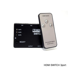 NHE HDMI Switch 1.4 - 4Kx2K NH-SW 3ch 4K